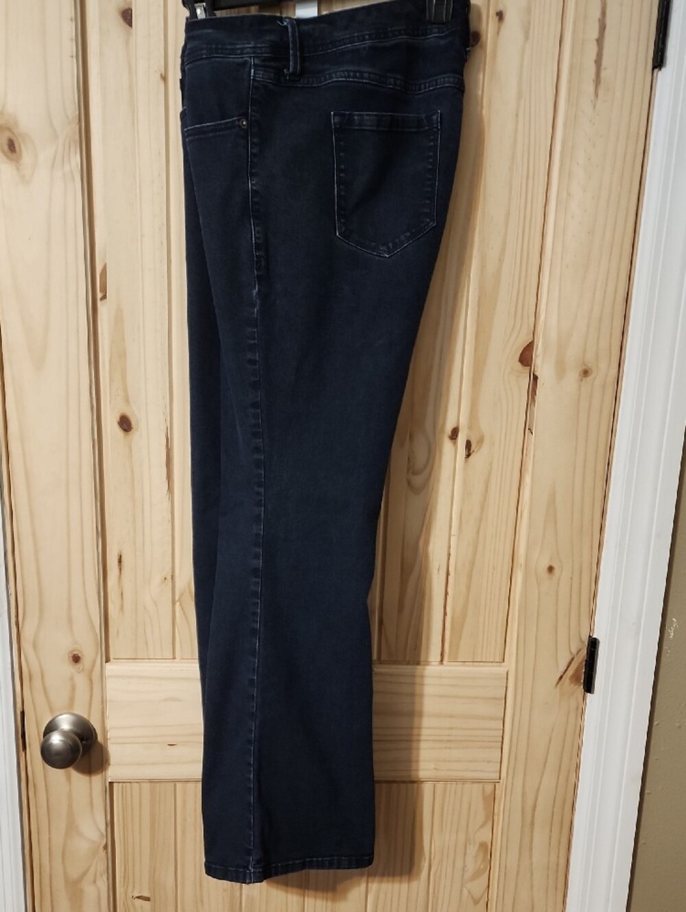Torrid Luxe Slim Boot Stratosphere Dark Blue Flare Jeans 16R